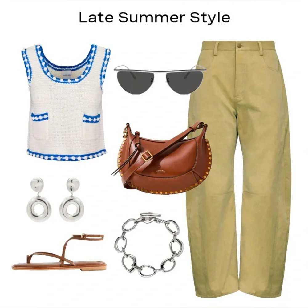 Hunter Bell Mabel Pant in Sage Sz 12 NWT Barrel - Picture 8 of 12